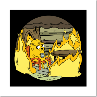 Adventure Time - This is fine! Posters and Art